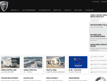 Tablet Screenshot of morelo-reisemobile.de